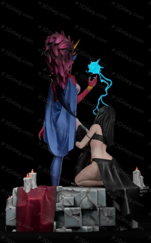 图片[2]-恶魔公主-P站图纸收藏馆