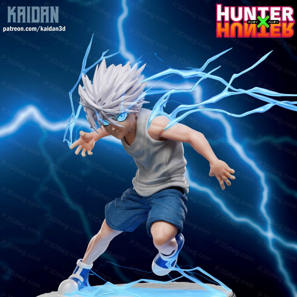 Kaidan 全职猎人 奇犽·揍敌客-P站图纸收藏馆