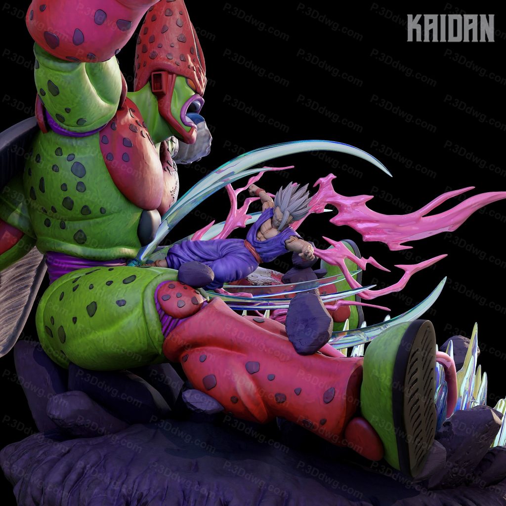 图片[2]-Kaidan 龙珠超级沙鲁V孙悟饭-P站图纸收藏馆