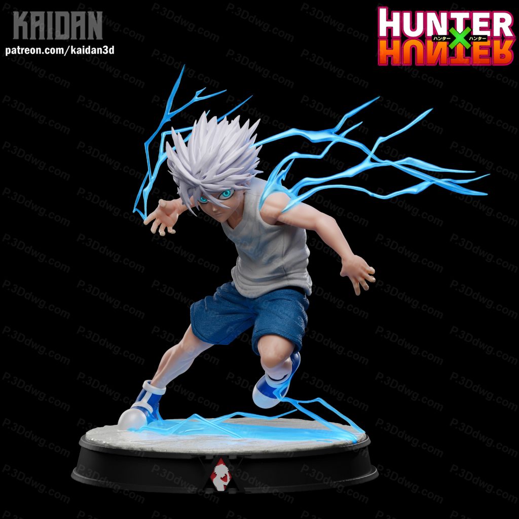 图片[2]-Kaidan 全职猎人 奇犽·揍敌客-P站图纸收藏馆