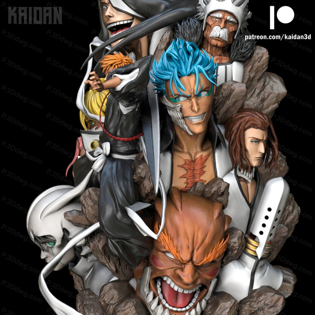 图片[5]-Kaidan 死神Ichigo对Espada-P站图纸收藏馆