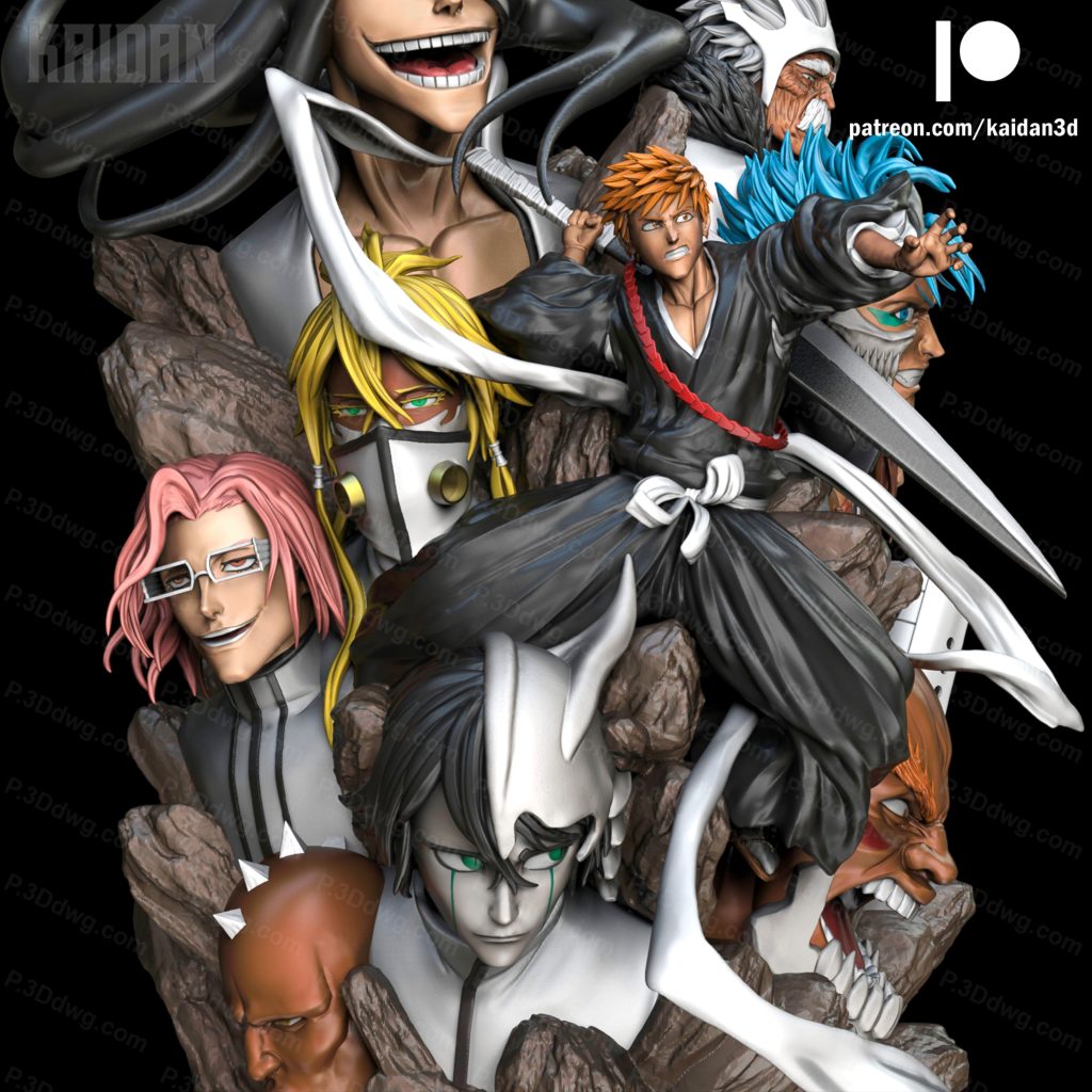 图片[6]-Kaidan 死神Ichigo对Espada-P站图纸收藏馆