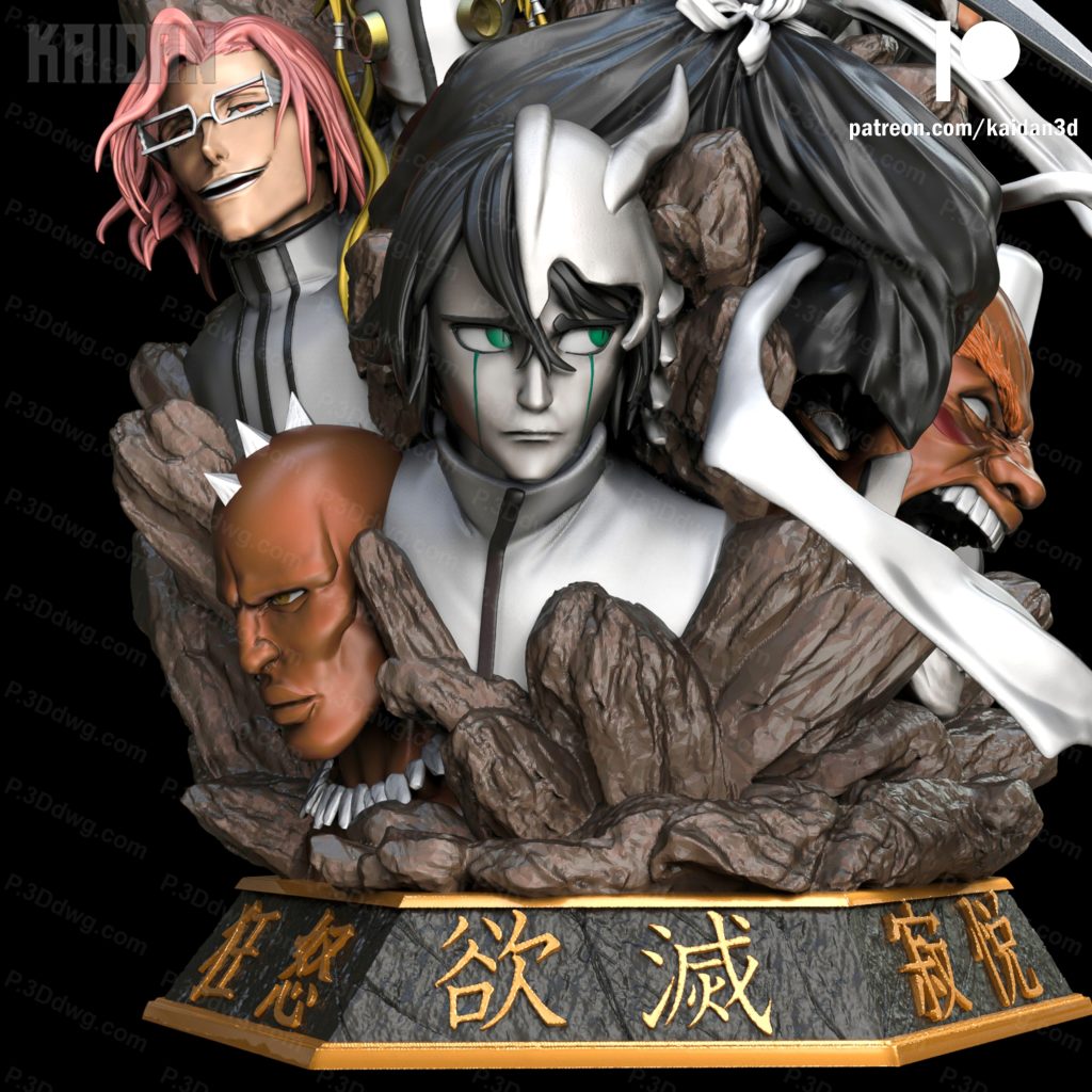 图片[2]-Kaidan 死神Ichigo对Espada-P站图纸收藏馆