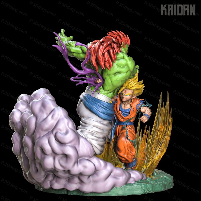 Kaidan 龙珠Z 孙悟饭Vs波杰克-P站图纸收藏馆