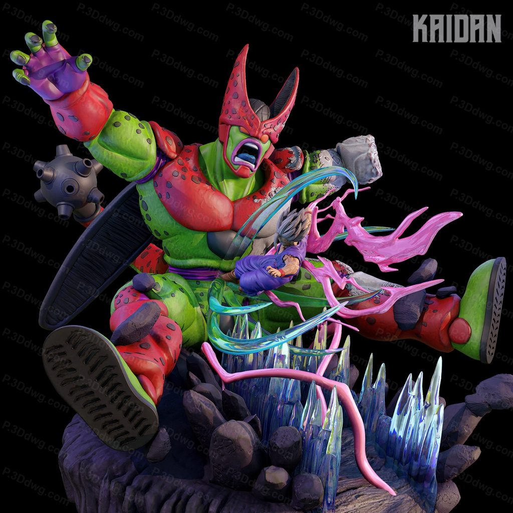 图片[6]-Kaidan 龙珠超级沙鲁V孙悟饭-P站图纸收藏馆