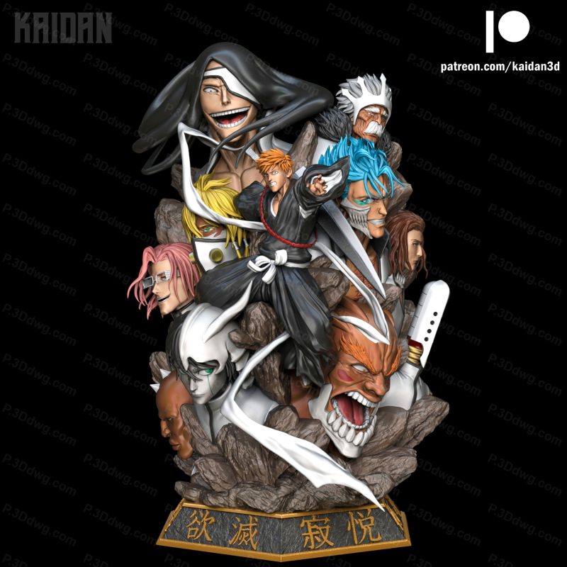 Kaidan 死神Ichigo对Espada-P站图纸收藏馆