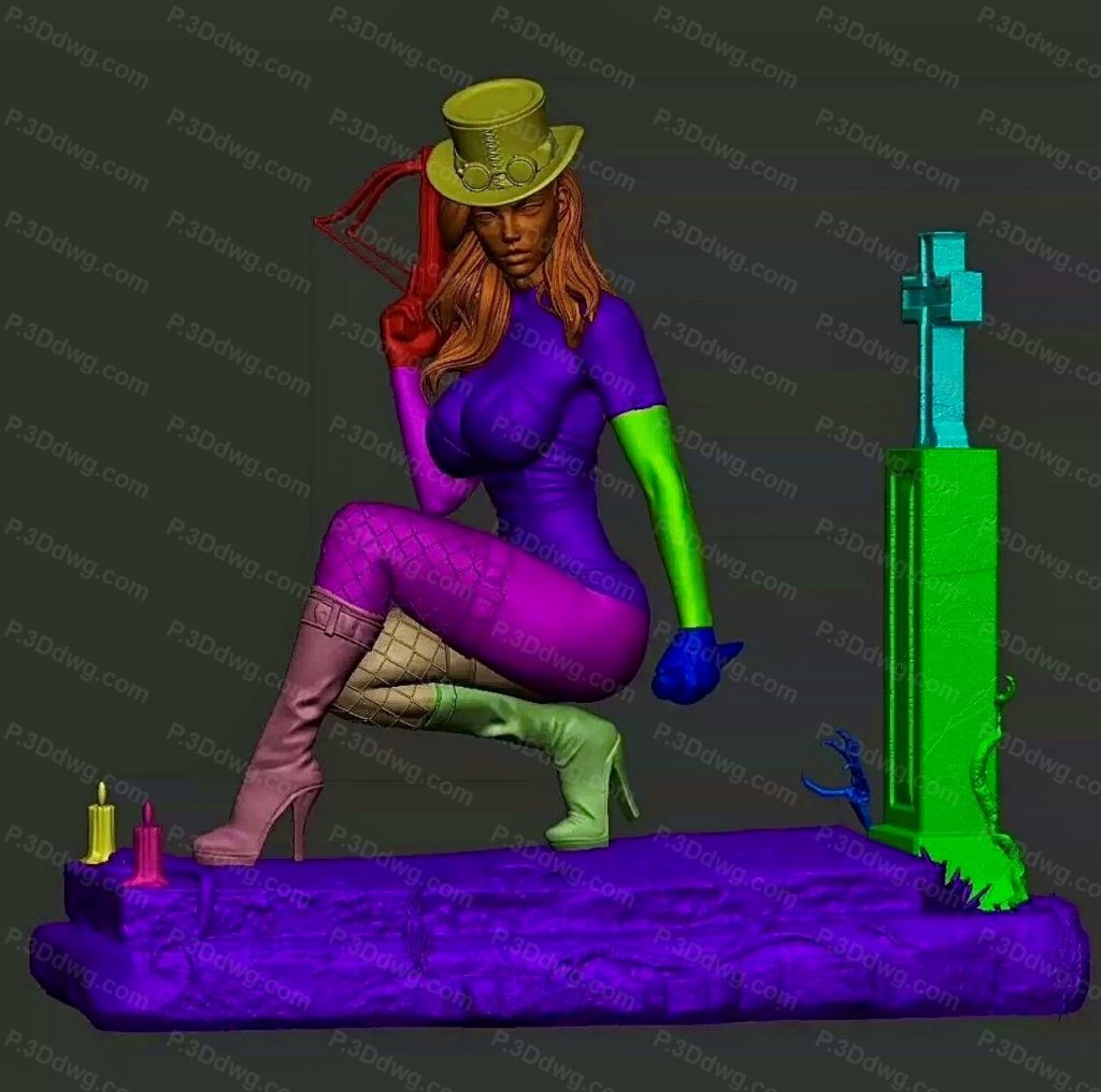 图片[5]-CA3D 吸血鬼猎人 凡妮莎海辛-P站图纸收藏馆