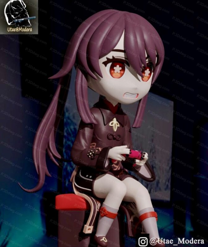 原神 胡桃-P站图纸收藏馆