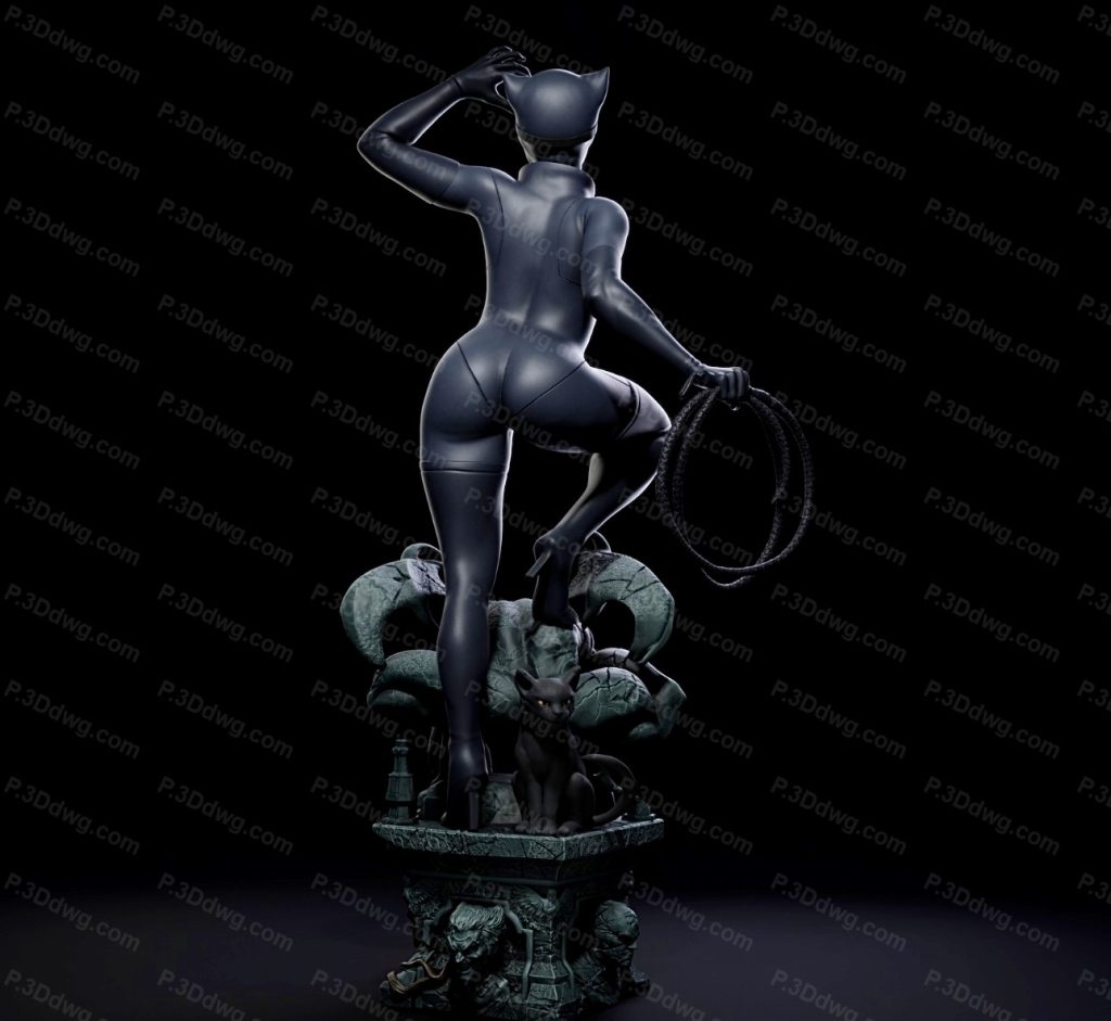 图片[2]-CA3D DC漫画 猫女-P站图纸收藏馆