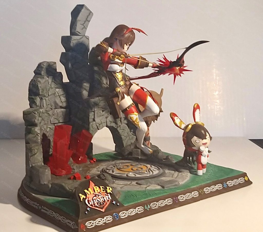 图片[3]-原神 安柏-P站图纸收藏馆