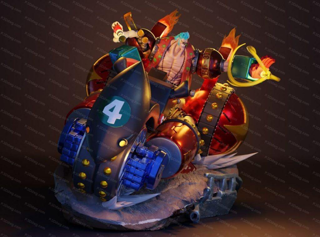 图片[2]-海贼王 弗朗奇-P站图纸收藏馆