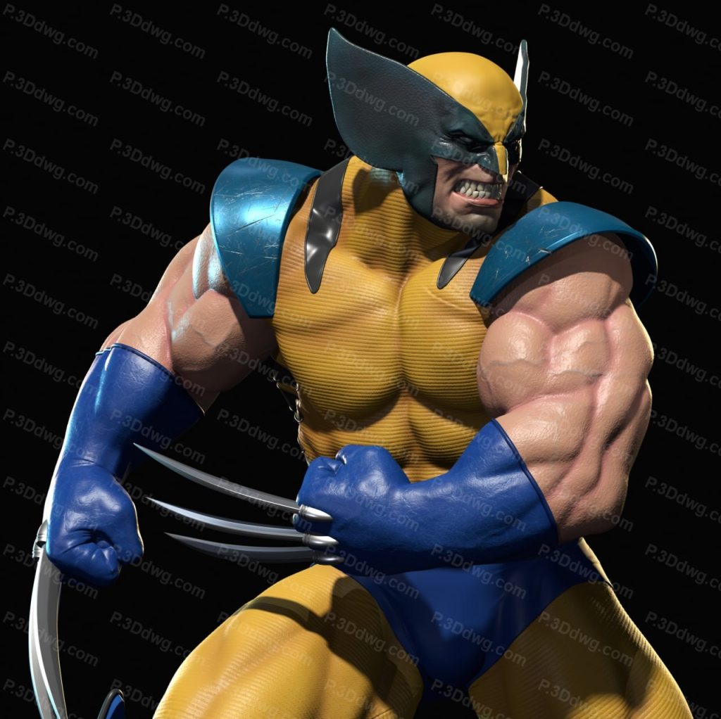 图片[2]-漫威 金钢狼-P站图纸收藏馆