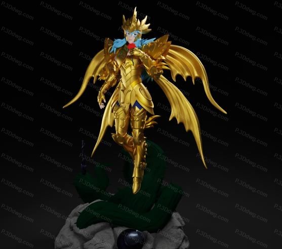 圣斗士星矢 阿布罗狄-P站图纸收藏馆