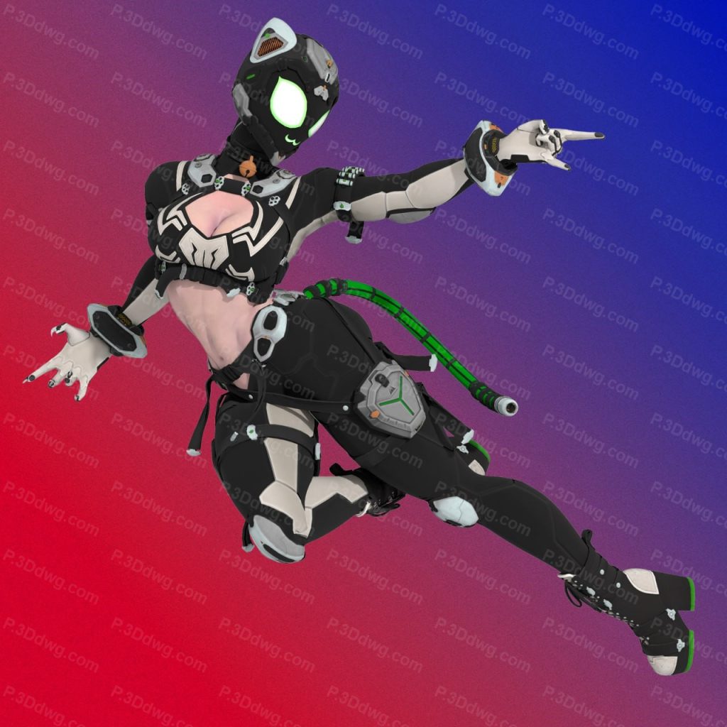 图片[1]-蜘蛛猫-P站图纸收藏馆