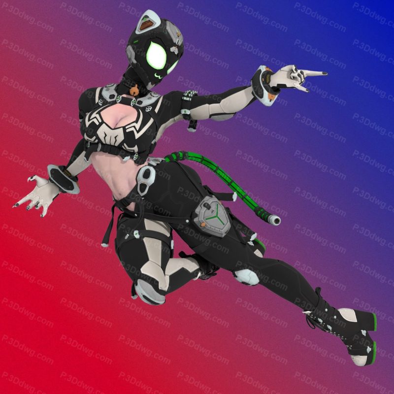 蜘蛛猫-P站图纸收藏馆