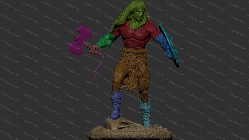 图片[6]-CA3D 漫威 野蛮人柯南-P站图纸收藏馆