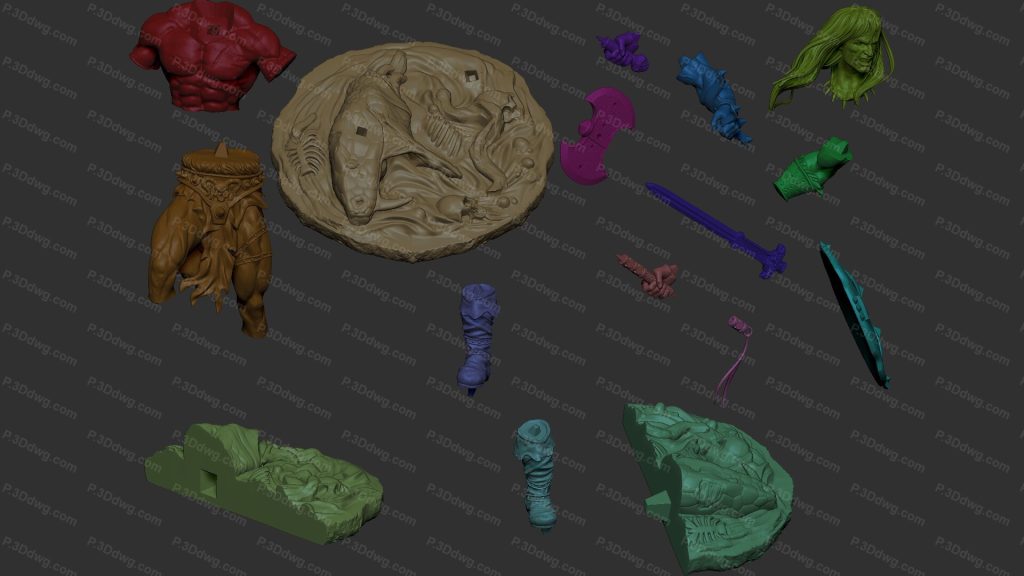 图片[7]-CA3D 漫威 野蛮人柯南-P站图纸收藏馆