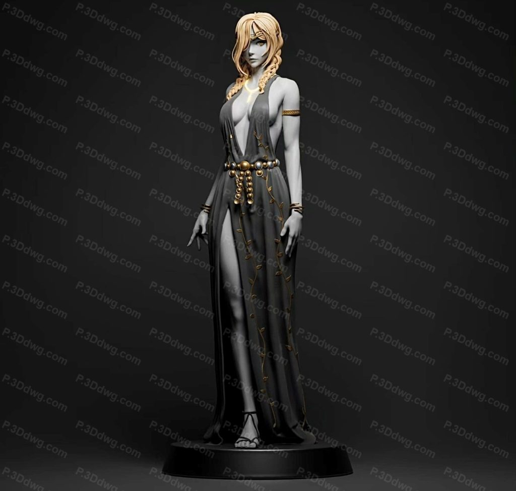 图片[2]-CA3D 艾尔登法环 永恒女王 玛莉卡-P站图纸收藏馆