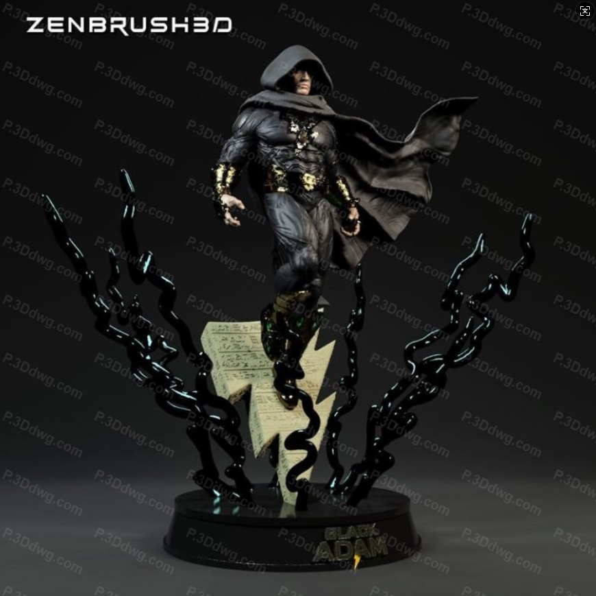 DC漫画 黑亚当-P站图纸收藏馆