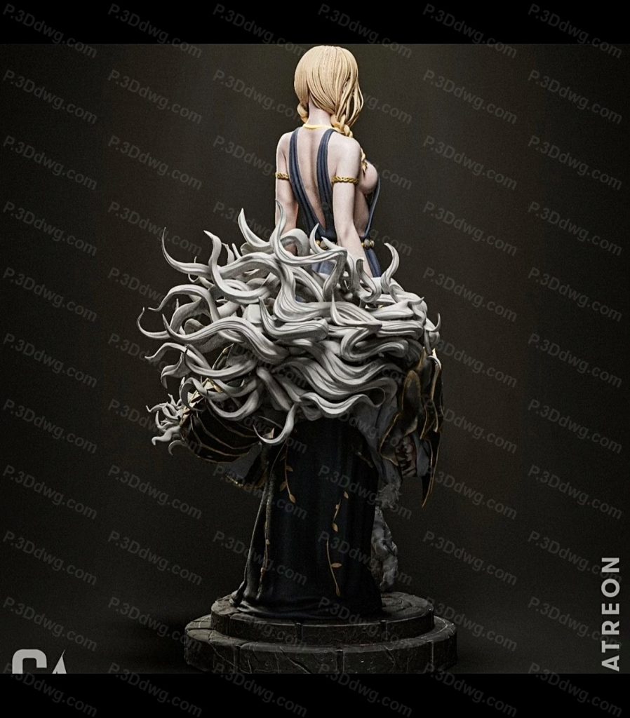 图片[5]-CA3D 艾尔登法环 永恒女王 玛莉卡-P站图纸收藏馆