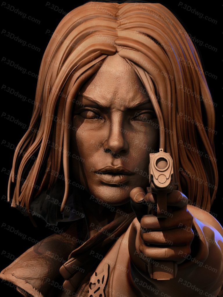 图片[3]-CA3D 黑夜传说 莎伦娜-P站图纸收藏馆