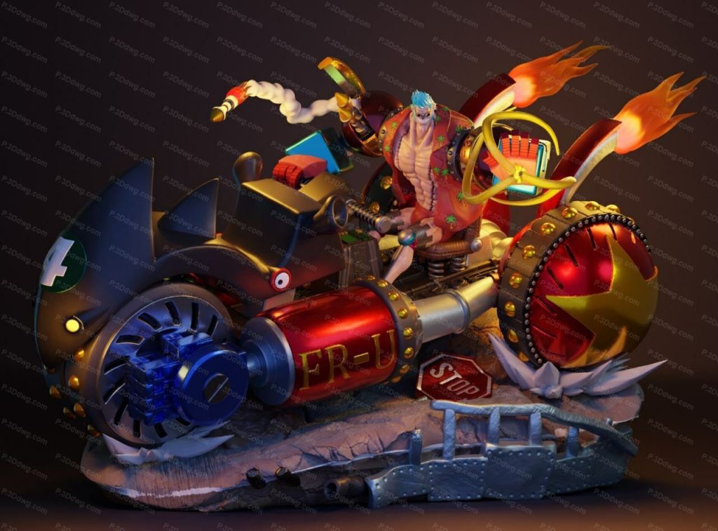 海贼王 弗朗奇-P站图纸收藏馆