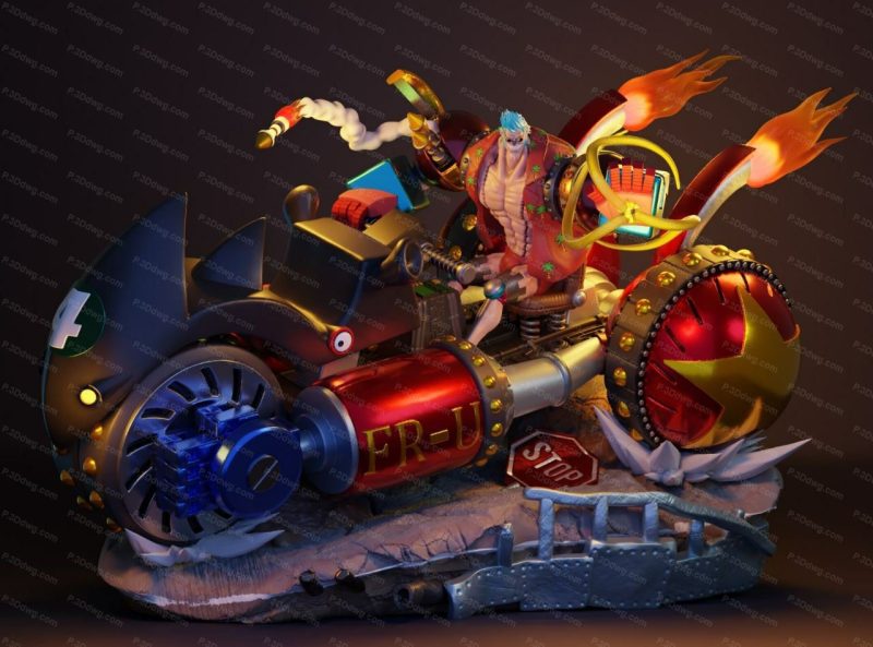 海贼王 弗朗奇-P站图纸收藏馆