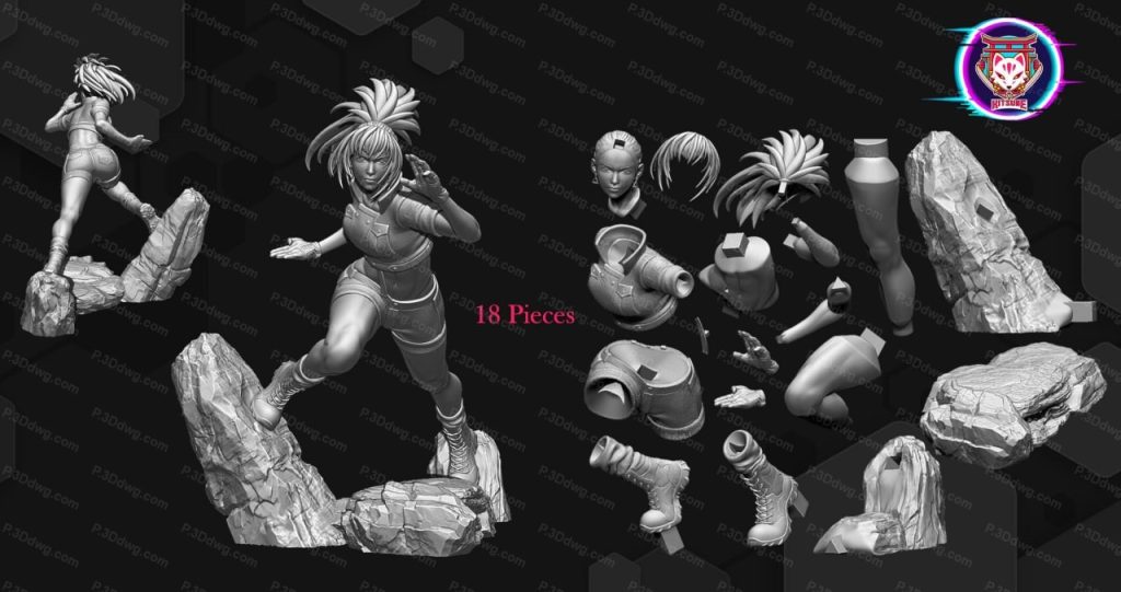 图片[2]-拳皇 莉安娜·哈迪兰-P站图纸收藏馆