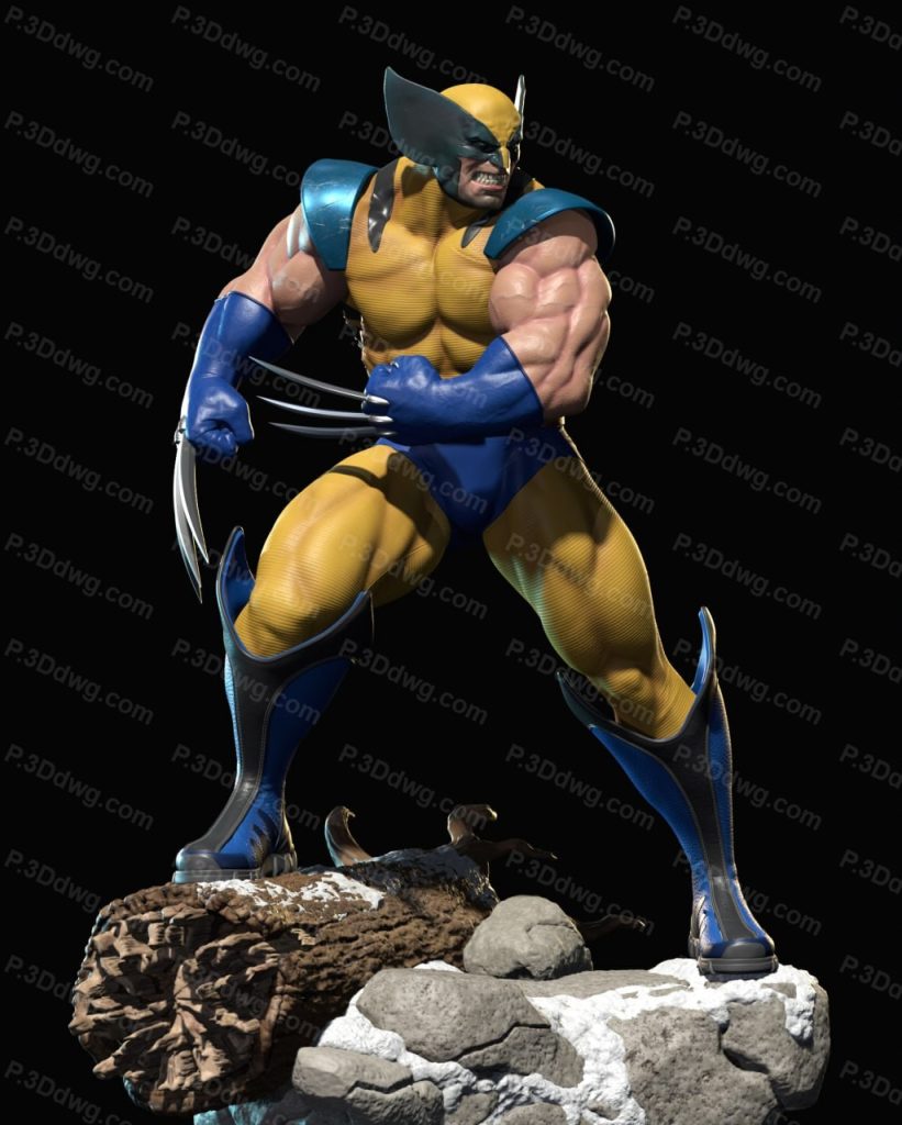 图片[4]-漫威 金钢狼-P站图纸收藏馆