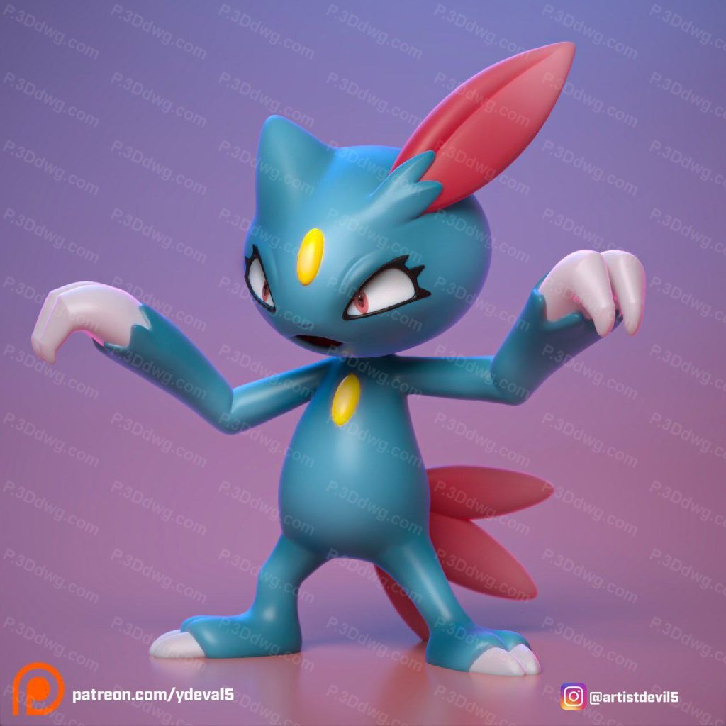 图片[3]-精灵宝可梦 狃拉-P站图纸收藏馆