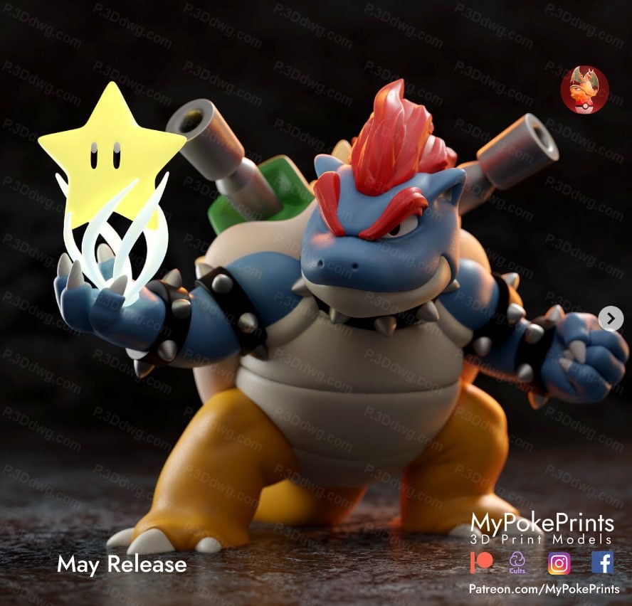 口袋妖怪 水箭龟和杰尼龟形态-P站图纸收藏馆