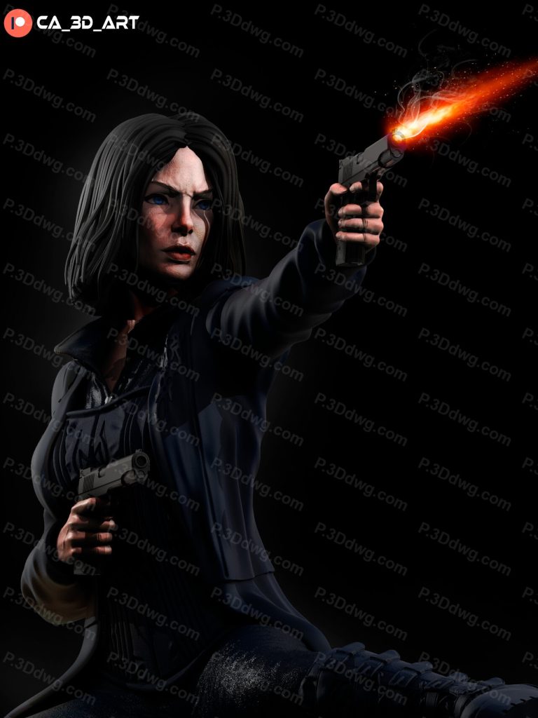 CA3D 黑夜传说 莎伦娜-P站图纸收藏馆