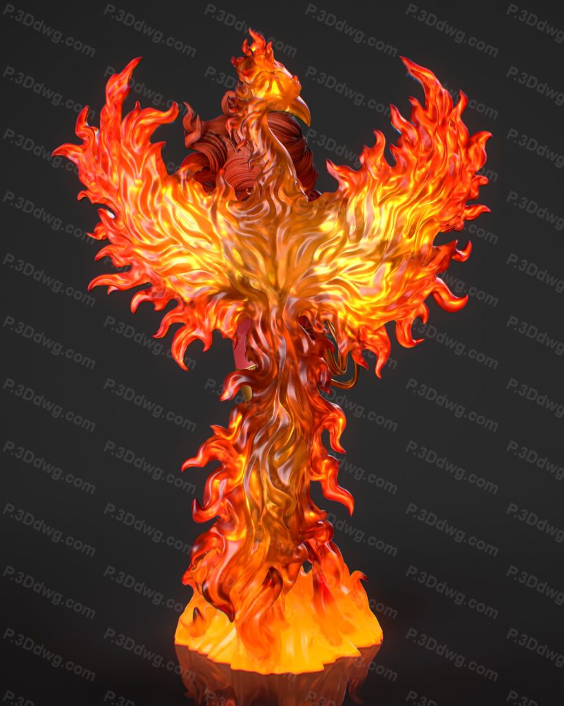 图片[5]-CA3D 漫威 凤凰女 琴·葛蕾-P站图纸收藏馆