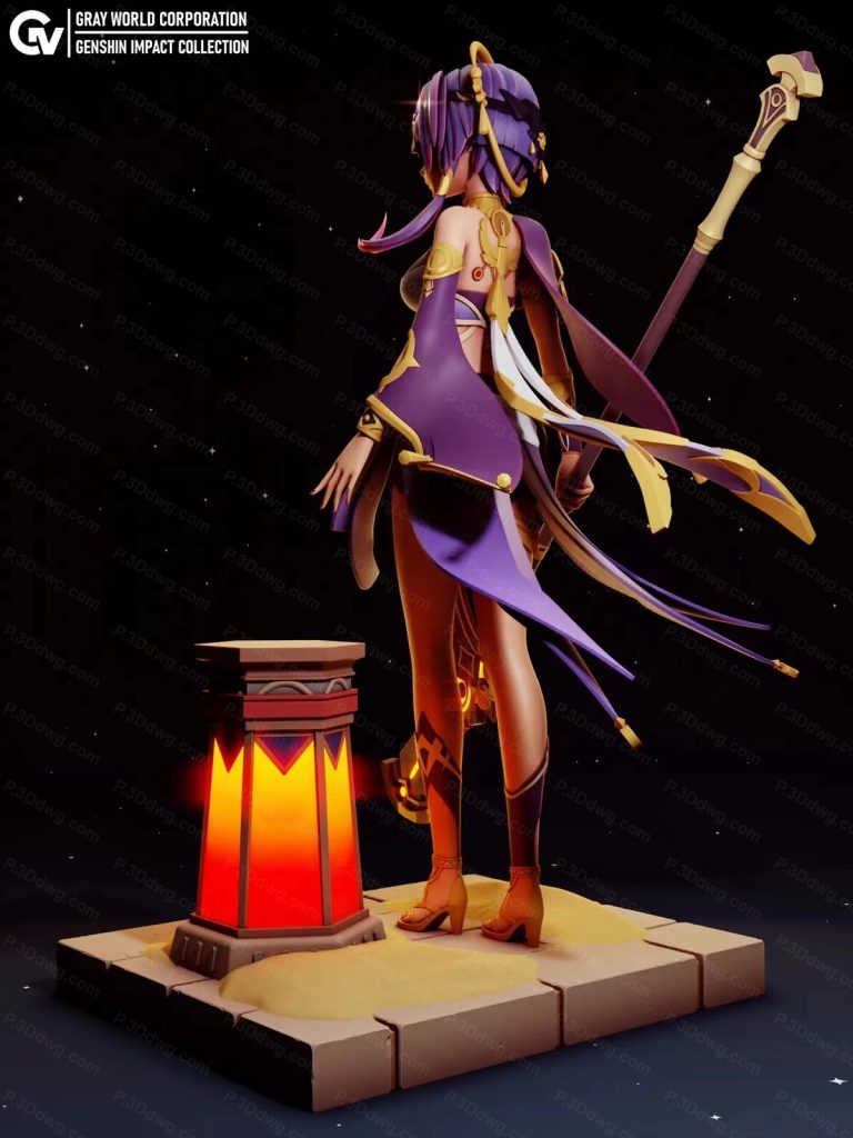 图片[3]-原神 坎蒂丝-P站图纸收藏馆