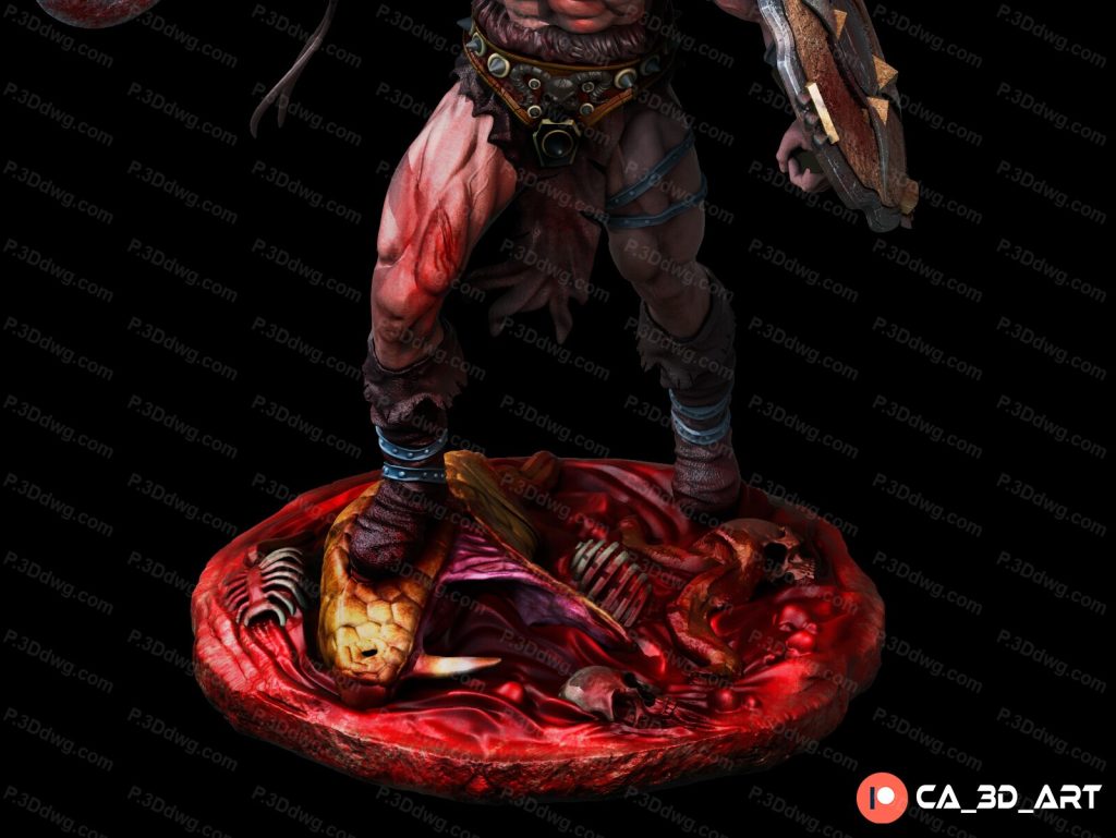 图片[4]-CA3D 漫威 野蛮人柯南-P站图纸收藏馆