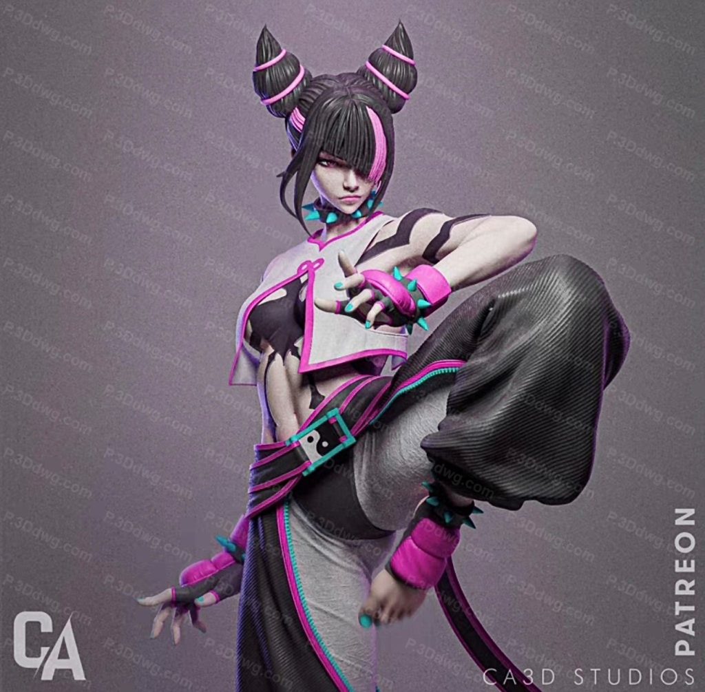 图片[2]-CA3D 街头霸王 塞斯 蜘蛛-P站图纸收藏馆