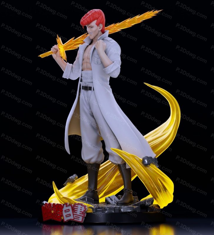 图片[2]-幽游白书 桑原和真-P站图纸收藏馆