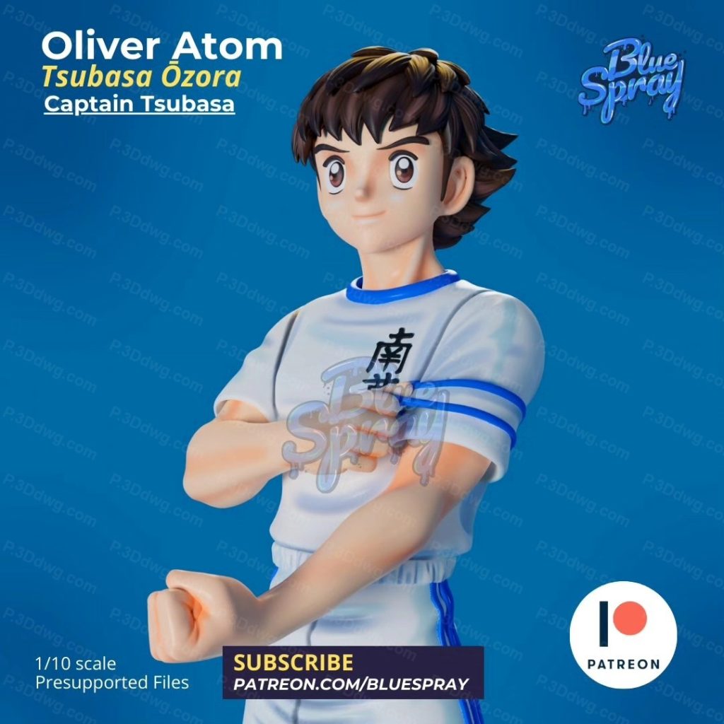 图片[2]-Blue Spray 足球小将 大空翼-P站图纸收藏馆