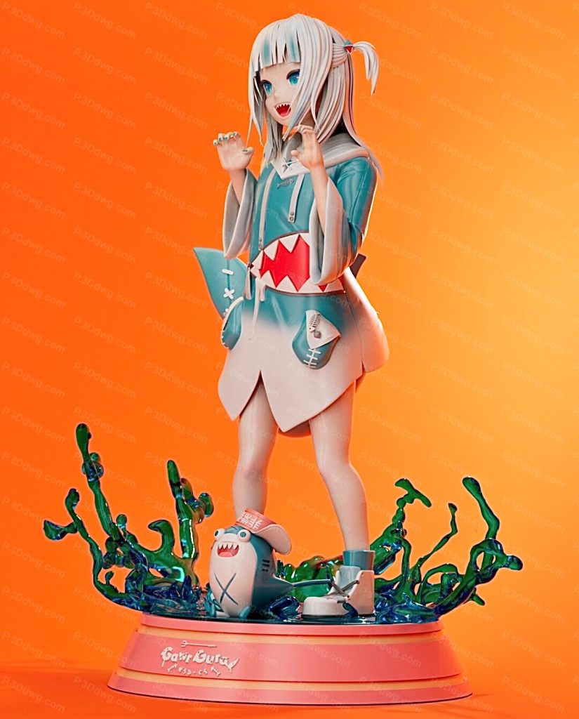 图片[2]-鲨鱼娘噶呜古拉-P站图纸收藏馆