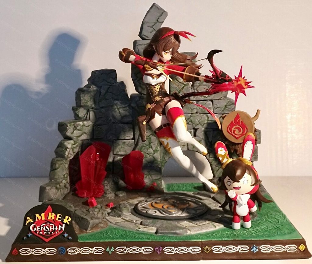 图片[2]-原神 安柏-P站图纸收藏馆