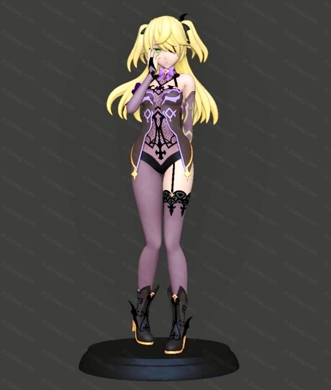 图片[3]-原神 菲谢尔-P站图纸收藏馆