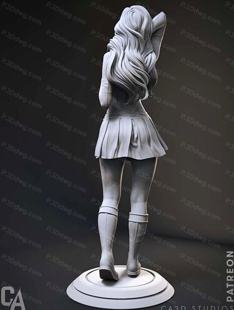 图片[5]-CA3D 漫威 超级少女 Supergirl-P站图纸收藏馆