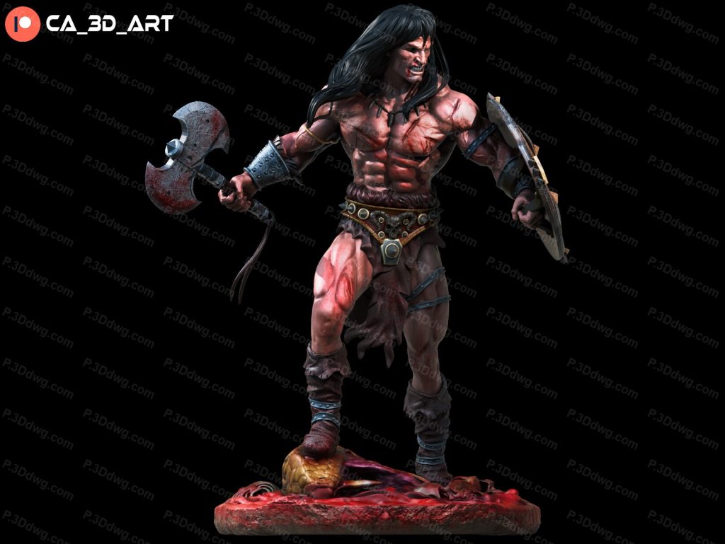 CA3D 漫威 野蛮人柯南-P站图纸收藏馆