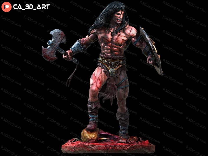 CA3D 漫威 野蛮人柯南-P站图纸收藏馆