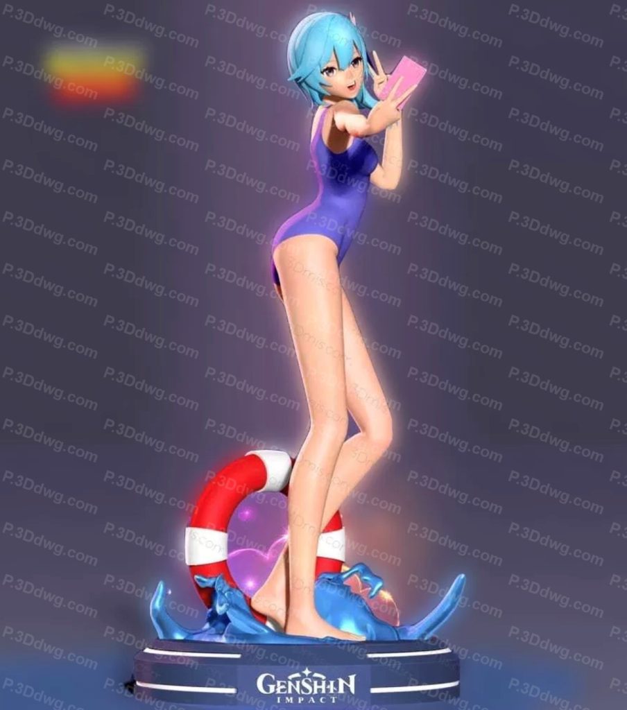 原神 优菈-P站图纸收藏馆