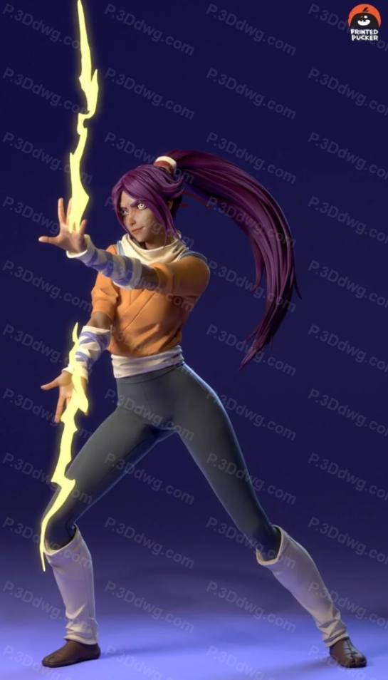 图片[3]-境界 四枫院夜一-P站图纸收藏馆