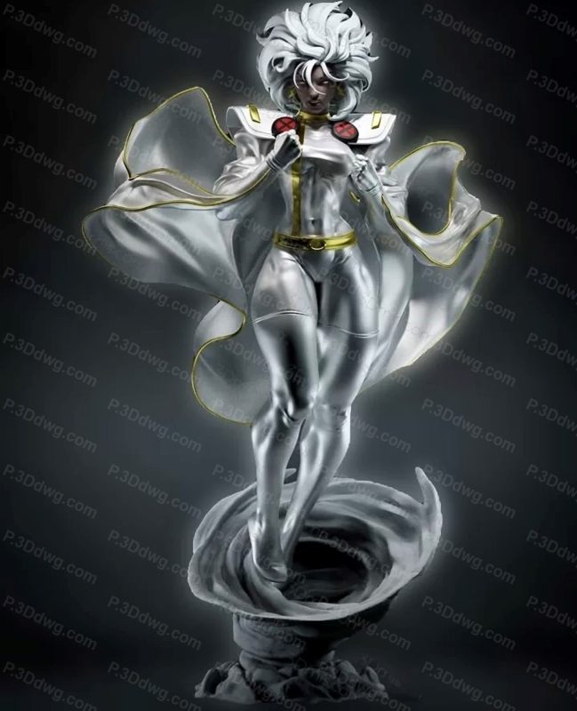 CA3D 漫威 X战警 暴风女-P站图纸收藏馆