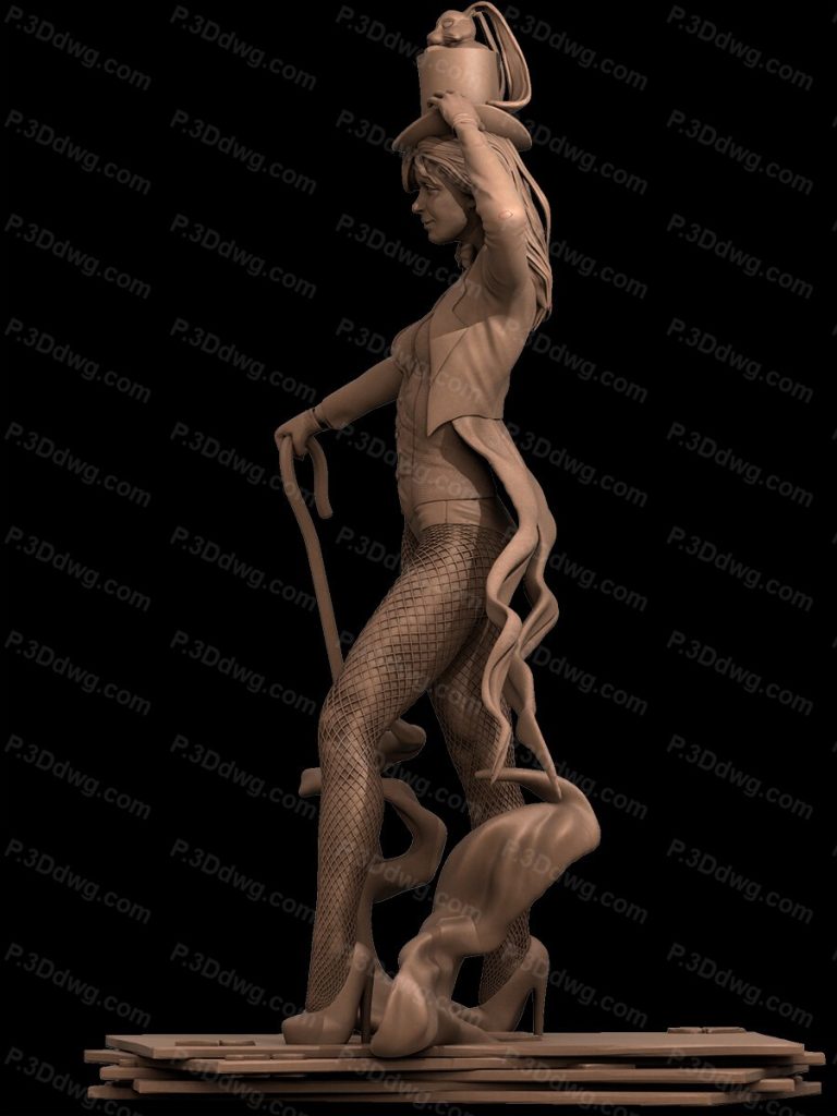 图片[4]-CA3D DC漫画 鹰侠 扎坦娜-P站图纸收藏馆