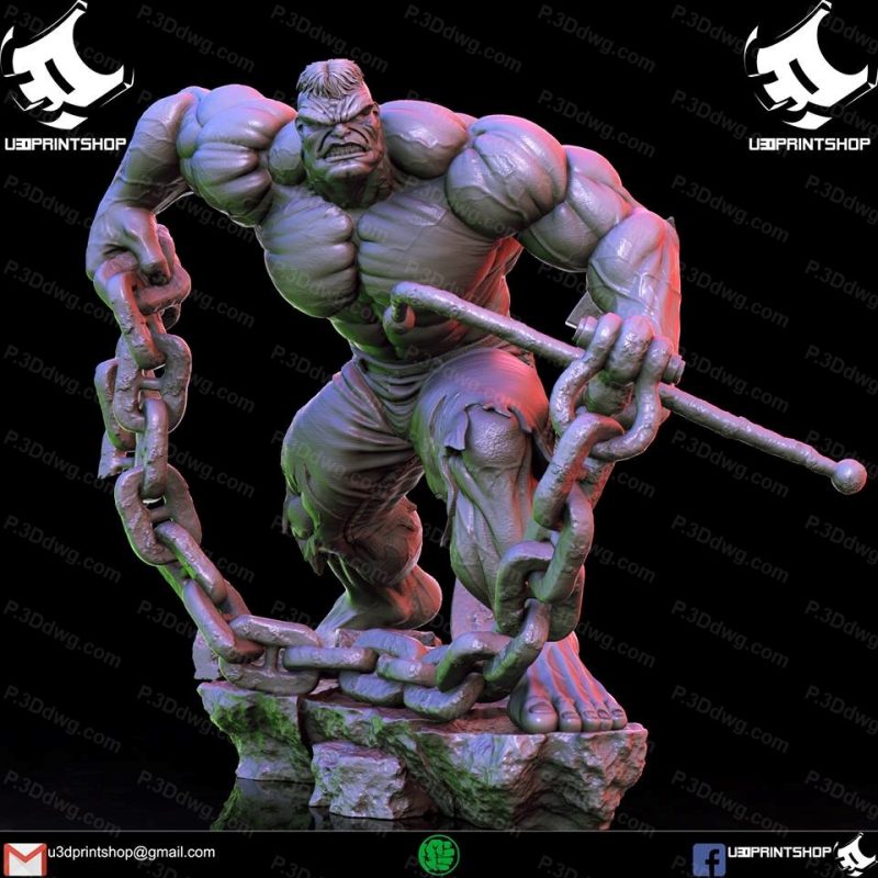 漫威 浩克-P站图纸收藏馆