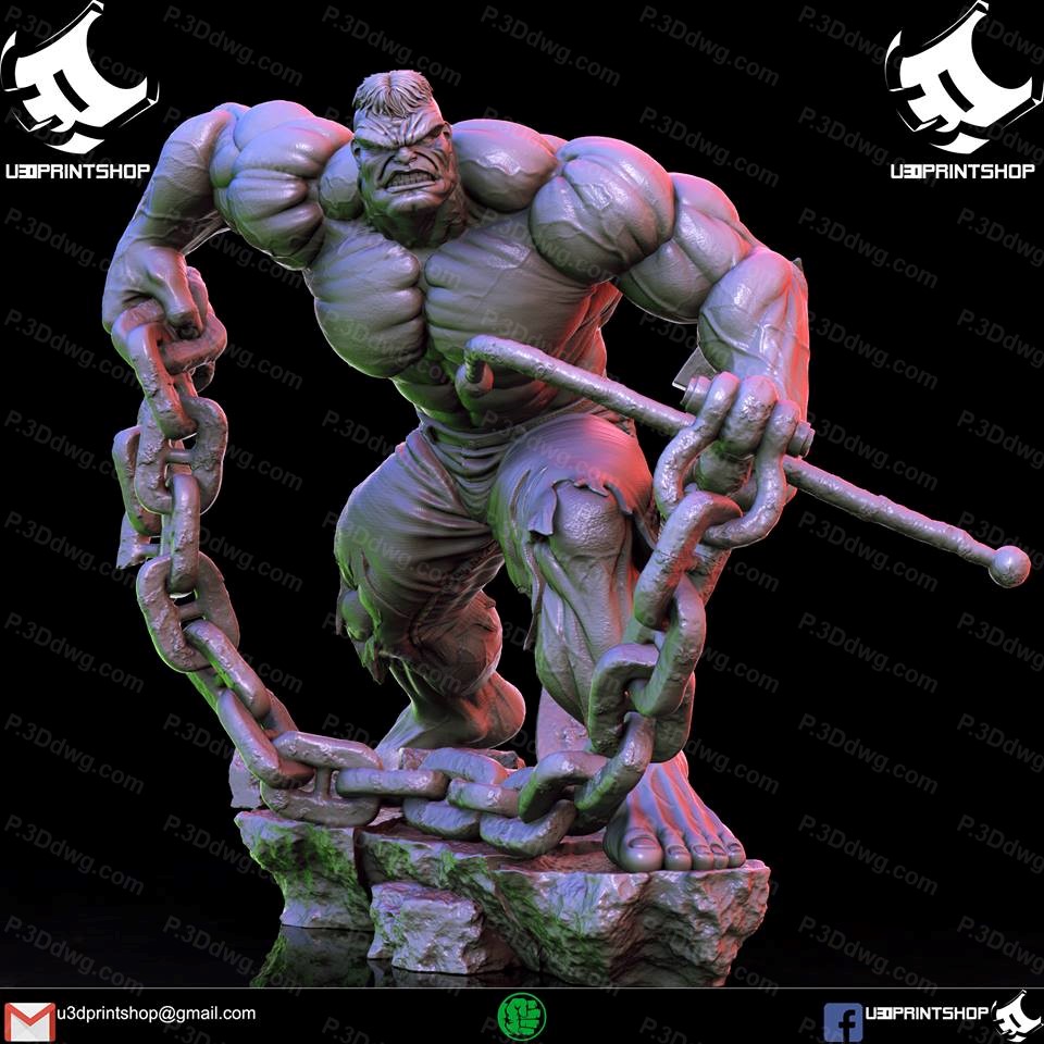 漫威 浩克-P站图纸收藏馆